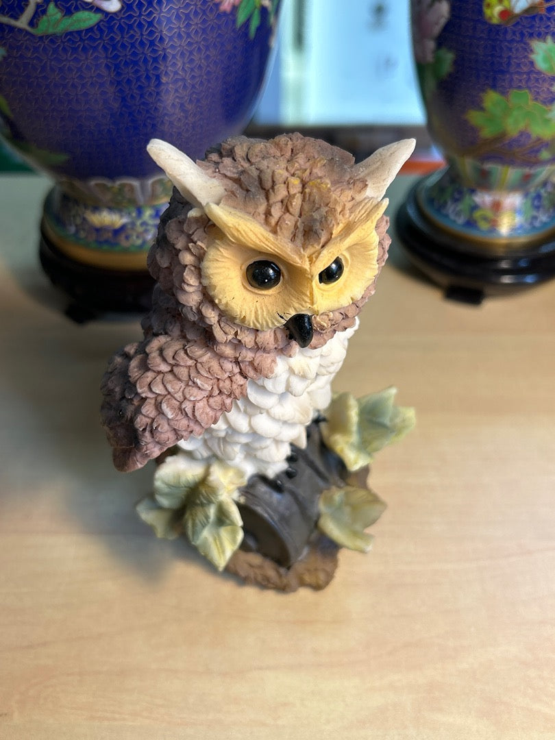 Figurine Hibou / Chouette Résine