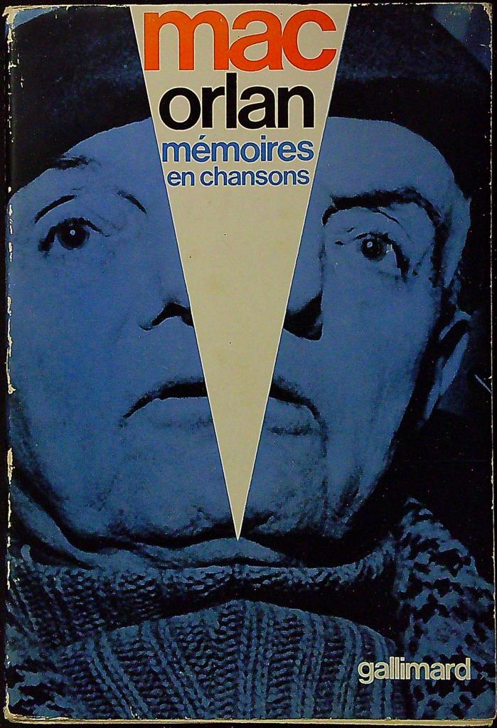 Livre – Gallimard – Littérature – Mémoires en chansons
