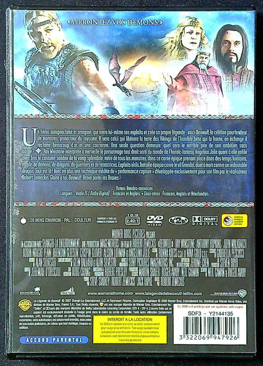 Dvd – La Légende de Beowulf – Film – Action Fantastique