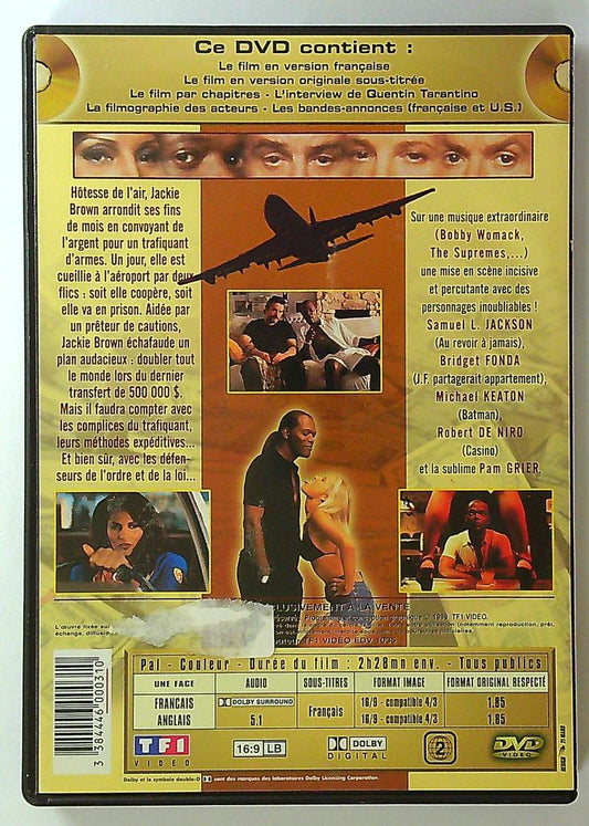 Dvd Jackie Brown - Film de Quentin Tarantino