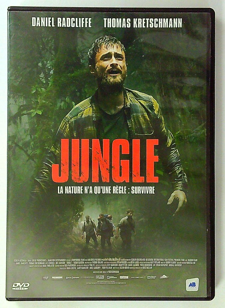 Dvd Jungle Daniel Radcliffe film aventure survie