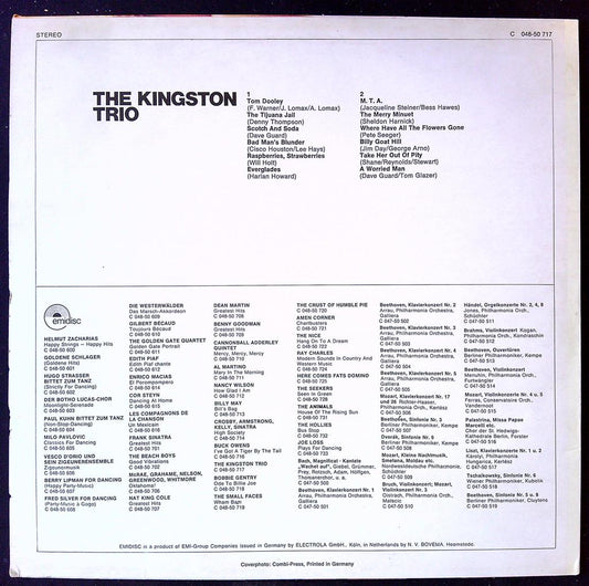 Vinyle Lp The Kingston Trio Emidisc Folk