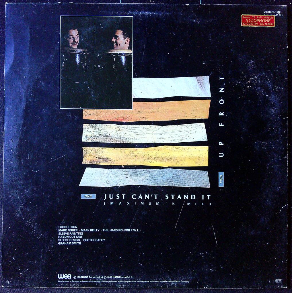 Vinyle Maxi 45t Matt Bianco Just Cant Stand It