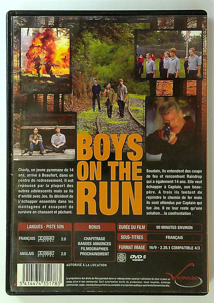 dvd Boys on the Run Ron Perlman James Lafferty