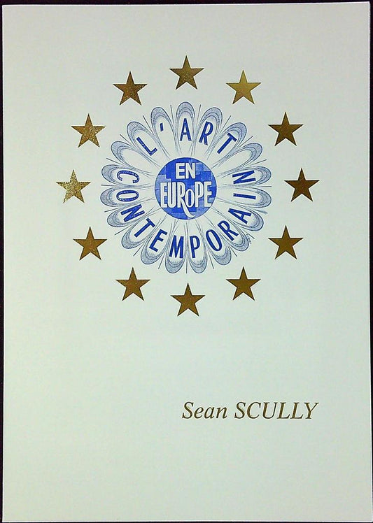 Sean Scully Art Contemporain Enveloppe Dépliant Timbre 1er jour Encart Fdc Yvert et Tellier