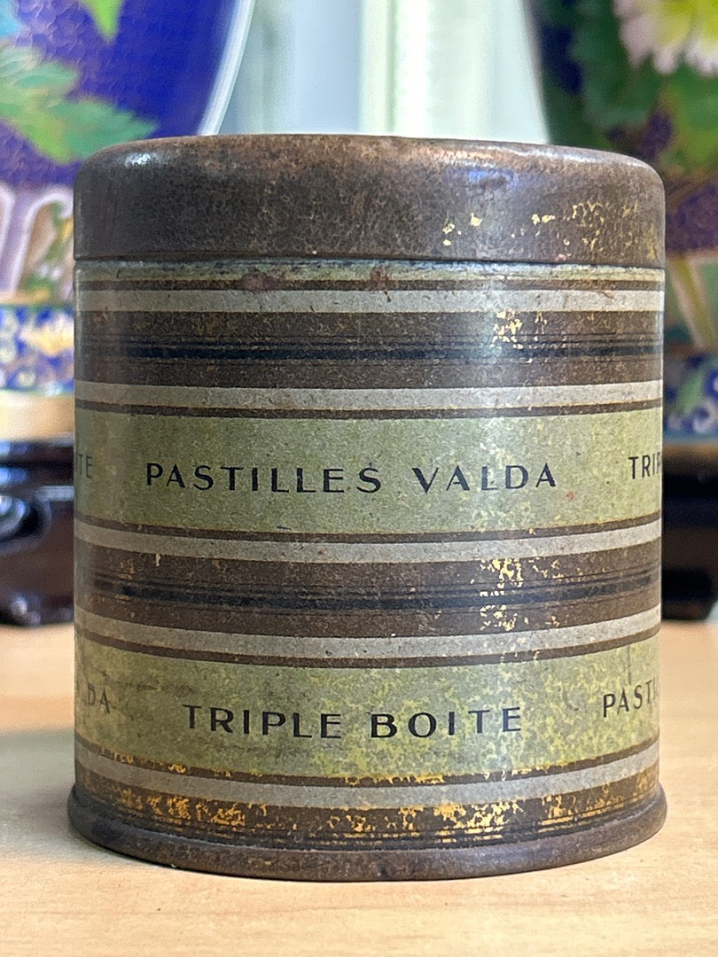 Boîte métal – Valda – Collection – Triple boîte verte