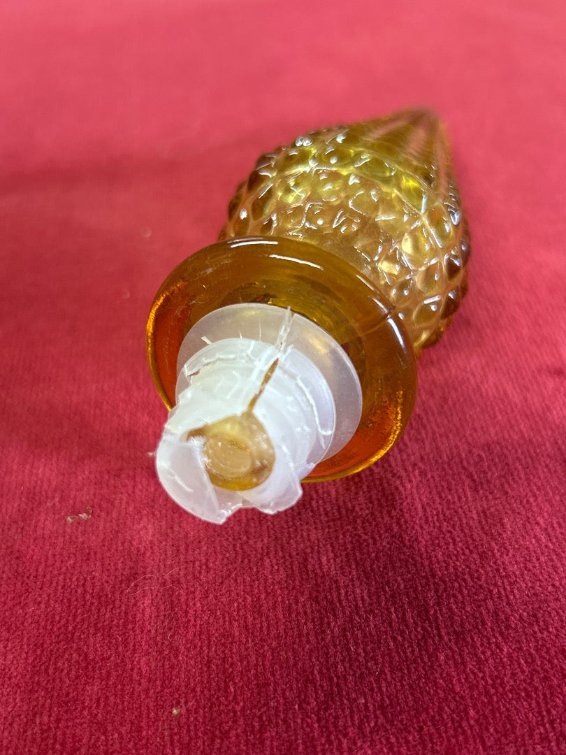 Carafe en verre ambré – Bouteille vintage