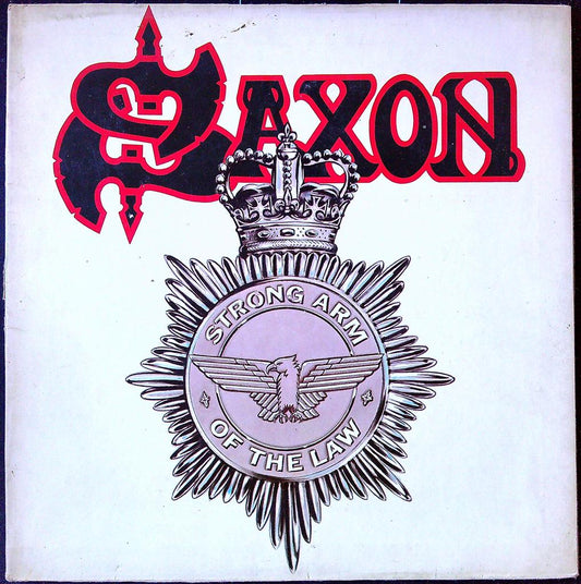 Disque vinyle 33t Saxon Strong Arm Of The Law