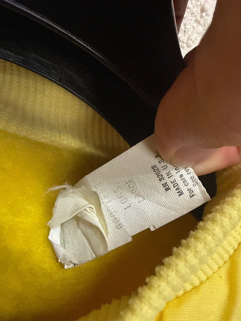 Blouson Goodyear – Veste vintage jaune Dodge