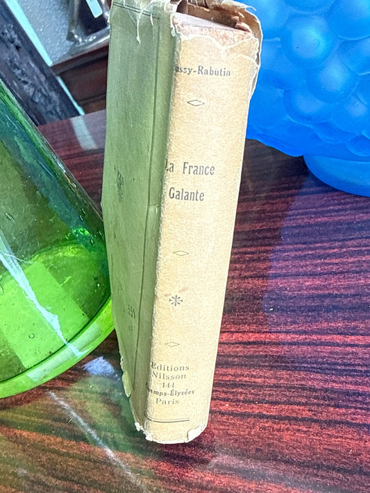 Livre – Bussy-rabutin – Littérature – La France Galante I