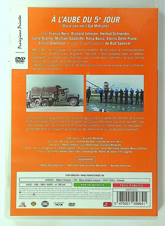À l'aube du 5e jour Dvd Franco Nero Bud Spencer