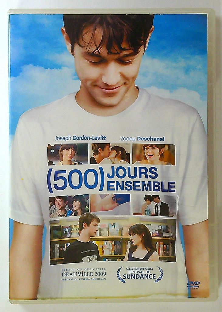 Dvd 500 Jours Ensemble comédie romantique