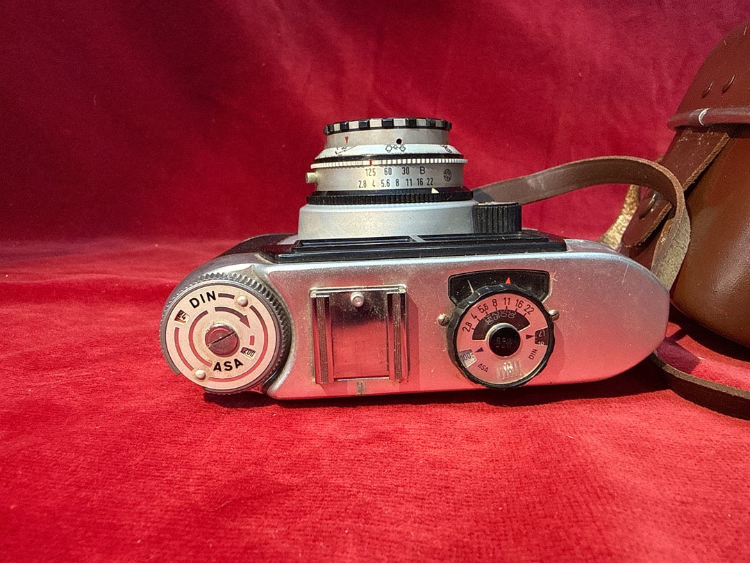 Appareil photo argentique Phokina Prontor Isoconar avec étui