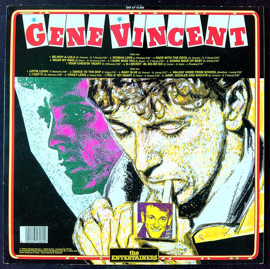 Vinyle Gene Vincent Be-bop-a-lula The Entertainers