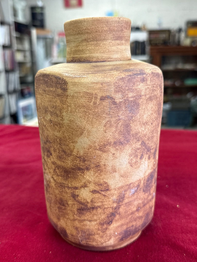Vase en céramique – Motif tournesol
