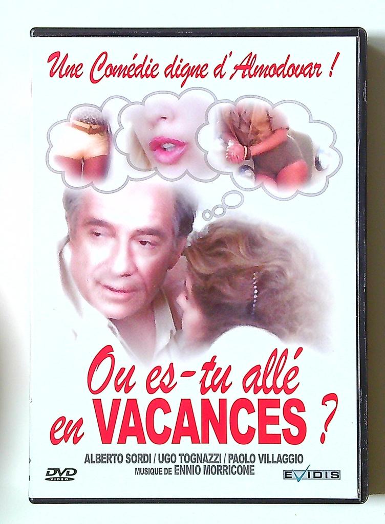 Dvd où es-tu allé en vacances ? 3 Comédies à l'italienne
