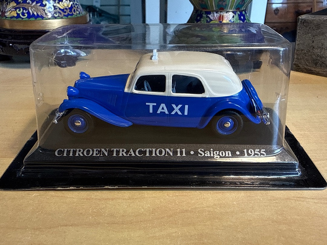 Voiture miniature – Citroën Traction 11 – Taxi Saigon