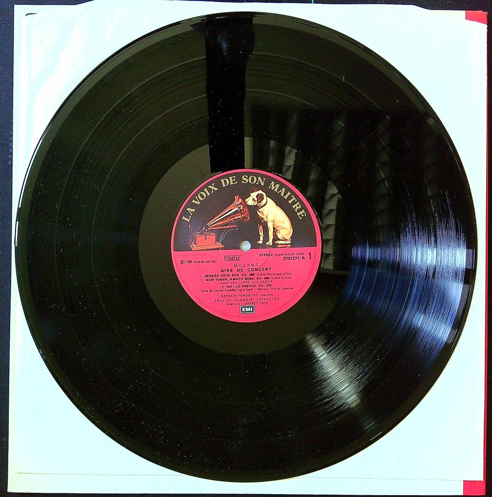 Disque vinyle – Barbara Hendricks – Musique – Airs de concert