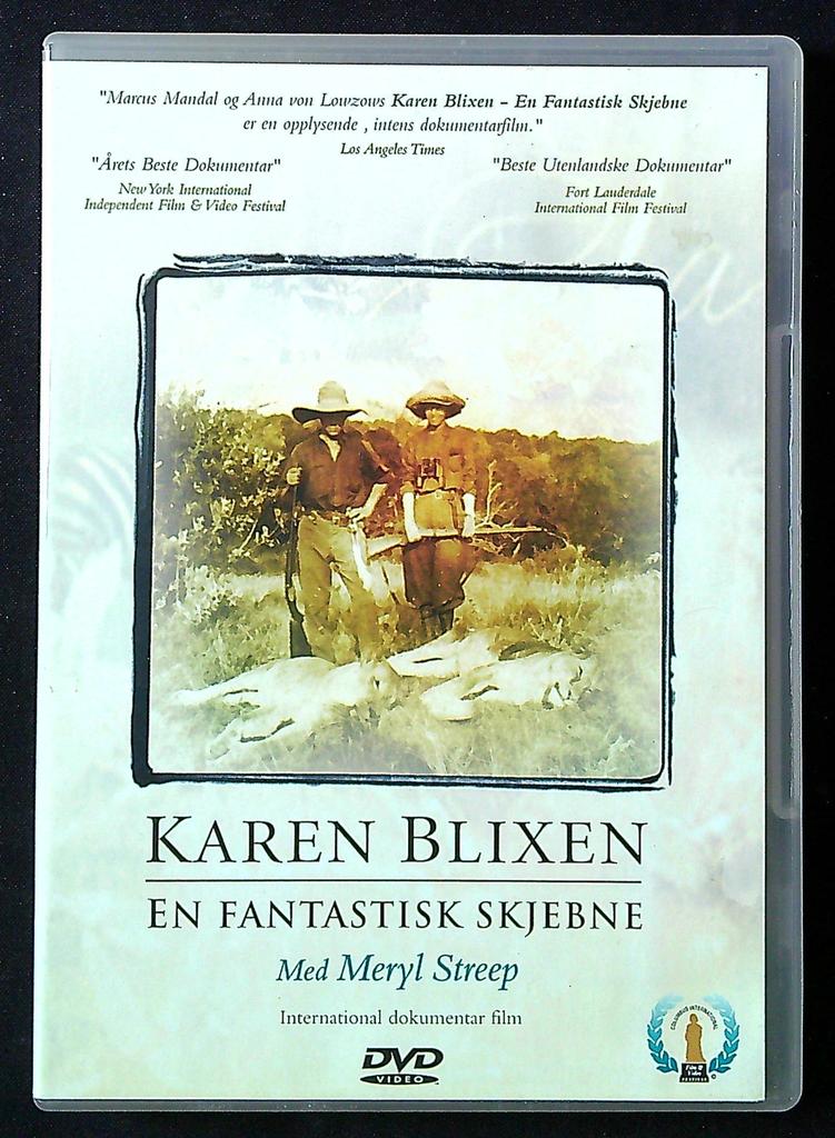 Dvd Karen Blixen – En Fantastisk Skjebne – Documentaire