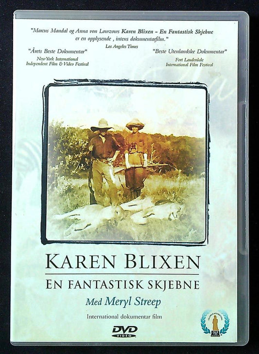 Dvd Karen Blixen – En Fantastisk Skjebne – Documentaire