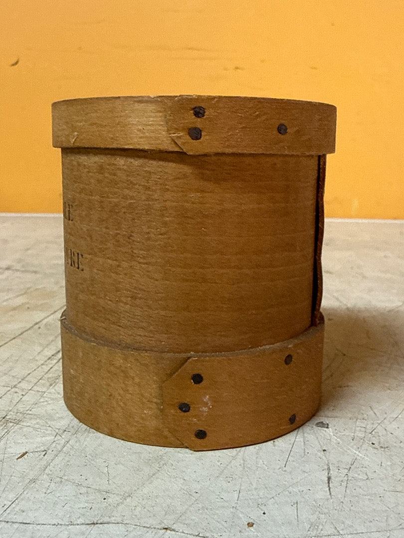 Mesure ancienne Double Décilitre – Récipient en bois