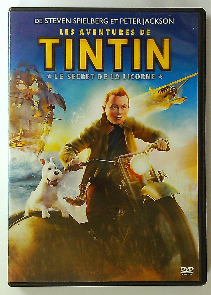 Dvd Les Aventures de Tintin : Le Secret de la Licorne