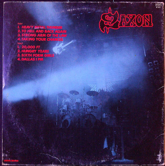 Disque vinyle 33t Saxon Strong Arm Of The Law