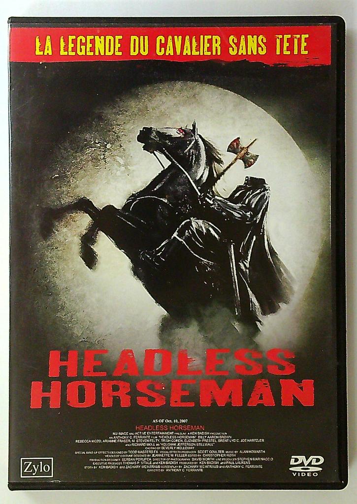 Dvd Headless Horseman - La Légende du Cavalier sans Tête