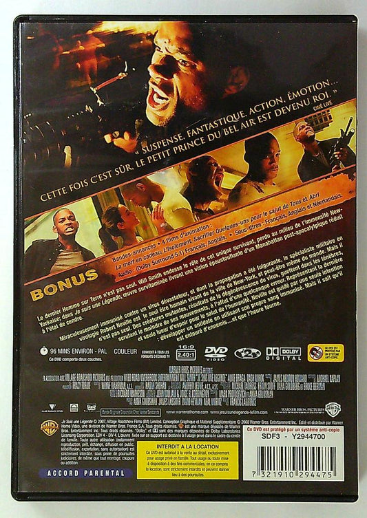 Dvd Je suis une légende Will Smith