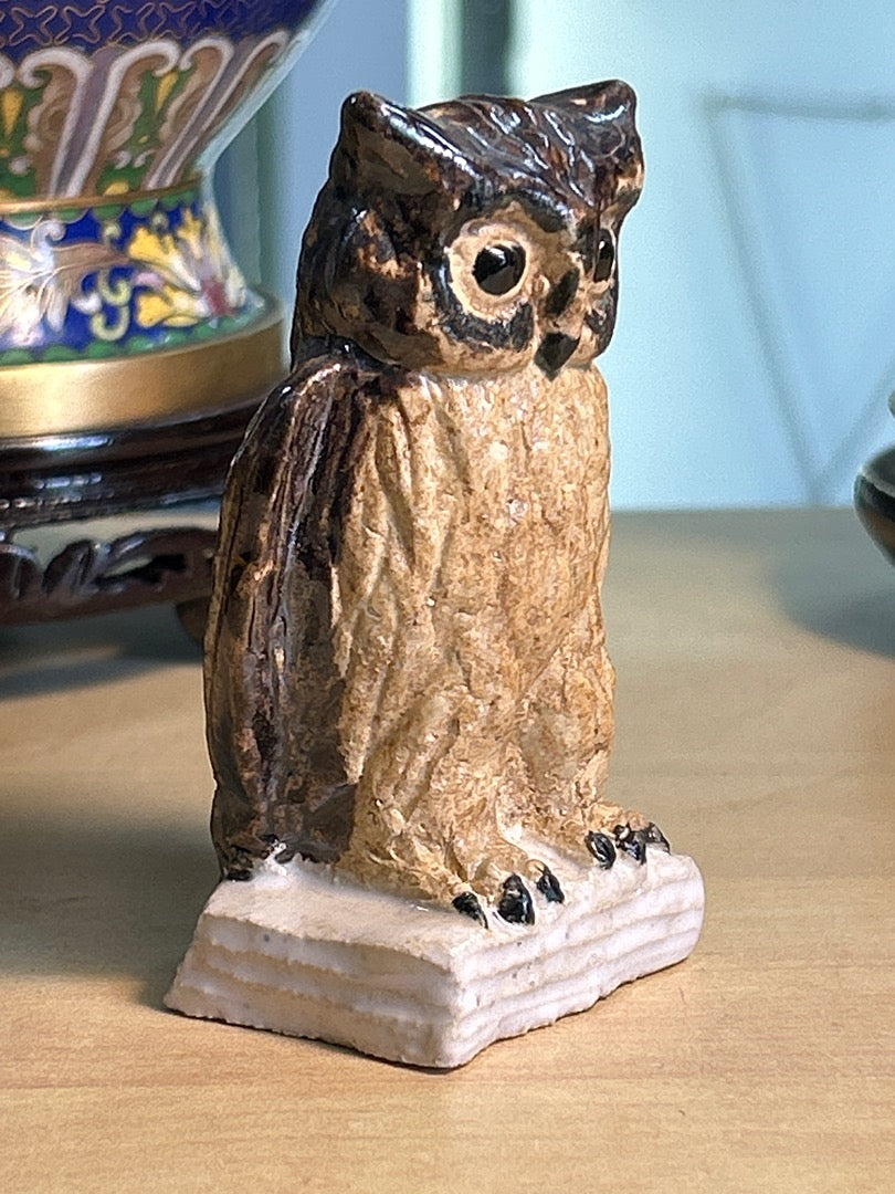 Figurine Chouette / Hibou Céramique