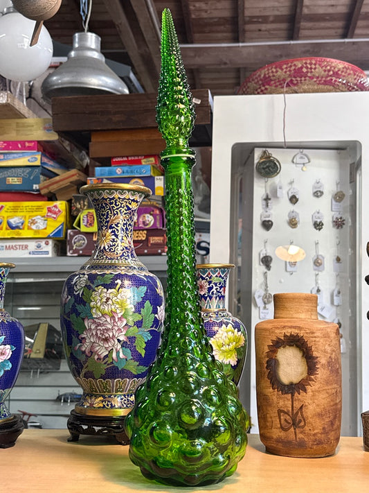 Bouteille – Carafe Empoli Genie Bottle en verre vert
