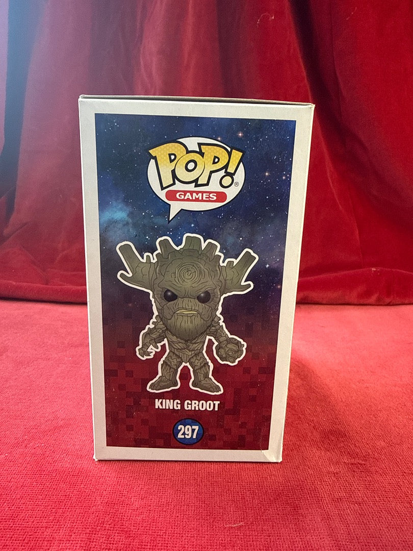 Figurine Pop King Groot Marvel Contest of Champions Funko