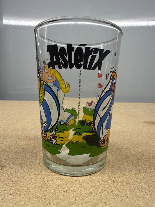 Verre à moutarde – Astérix – Verre – Obélix et Falbala 1986