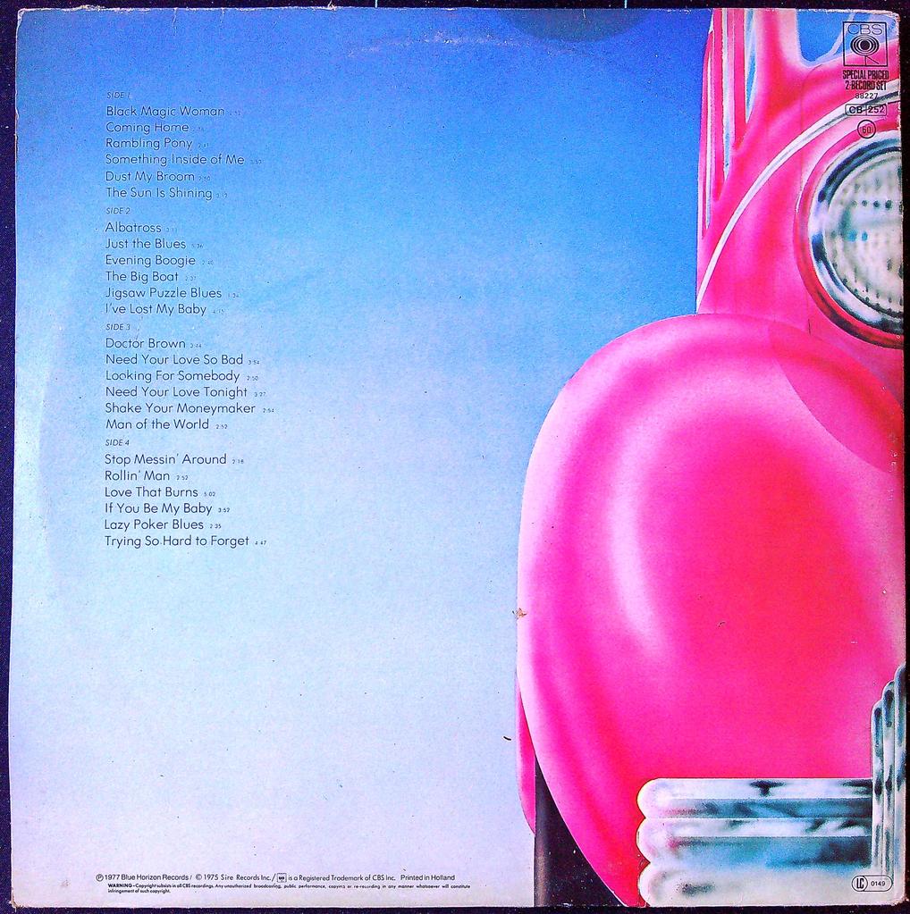 Disque vinyle The History Of Fleetwood Mac Vintage Years Cbs