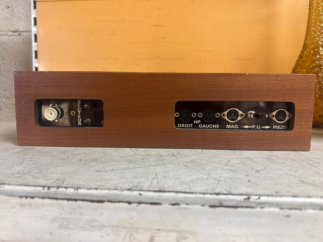 Amplificateur Vintage – Sans Marque – Hifi de salon – Bois et aluminium