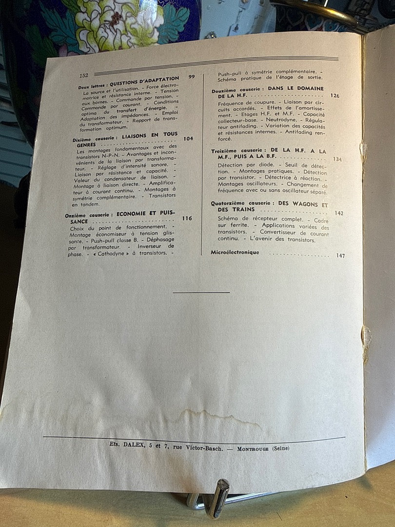 Livre E. Aisberg – Le transistor mais c'est très simple