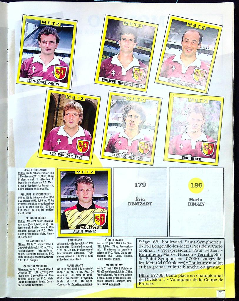 Album Panini Foot 89