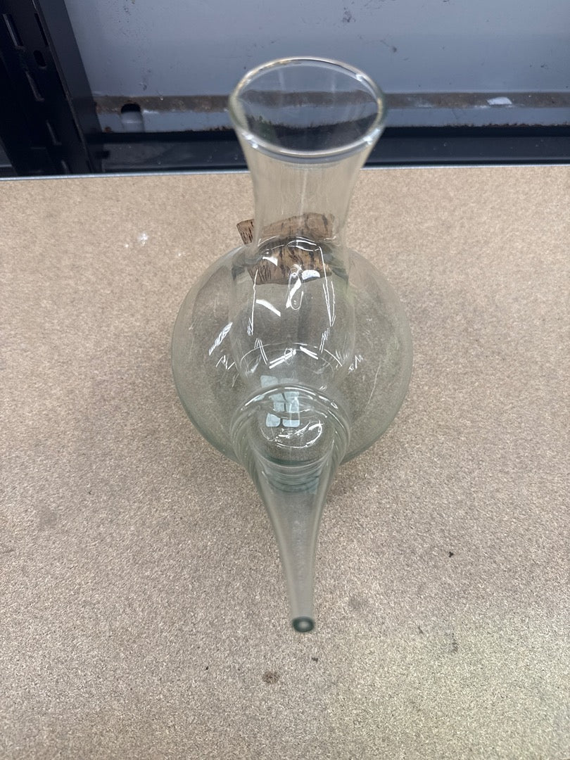 Carafe À Vin – Art De La Table – Verre Soufflé Avec Bouchon