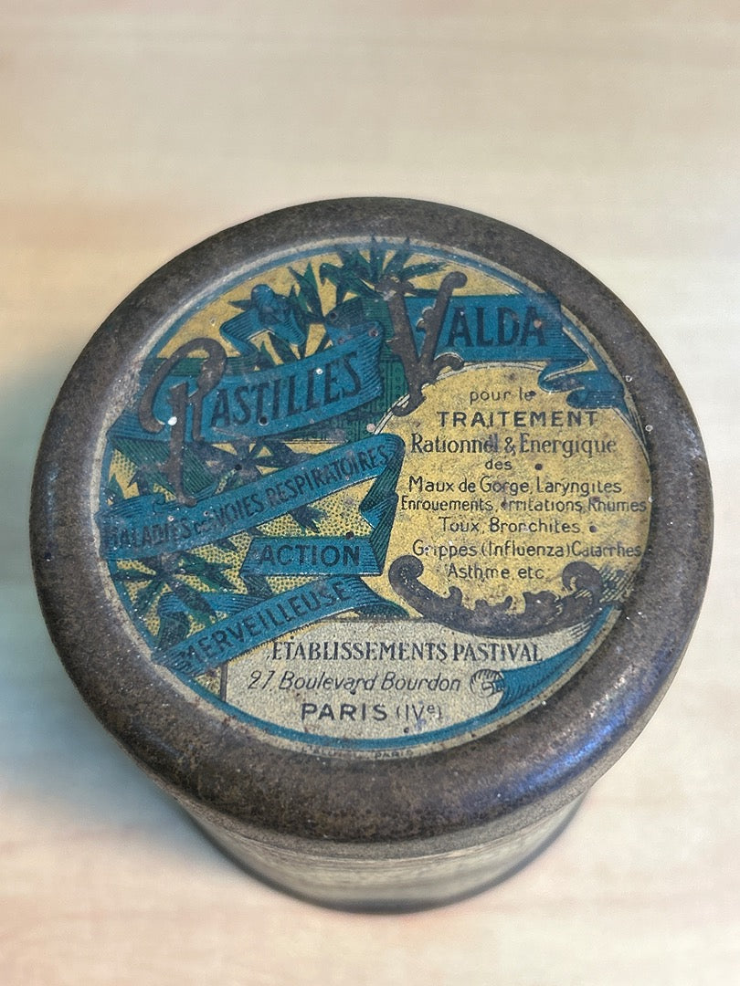 Boîte métal – Valda – Collection – Triple boîte verte