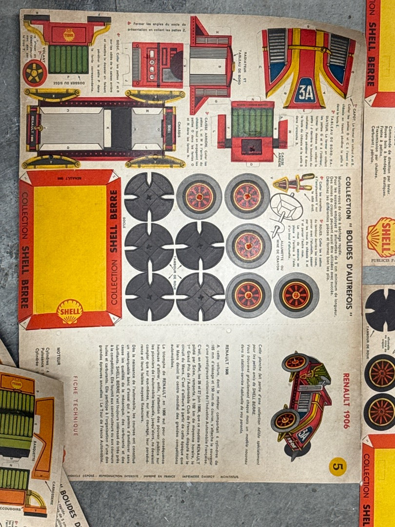 Planche à découper Shell – Bolides d'autrefois vintage