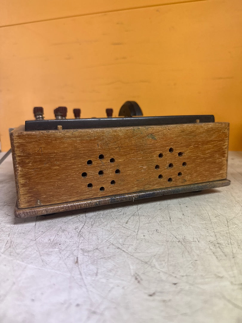 Wattmètre – Chauvin Arnoux – Électronique – coffret bois