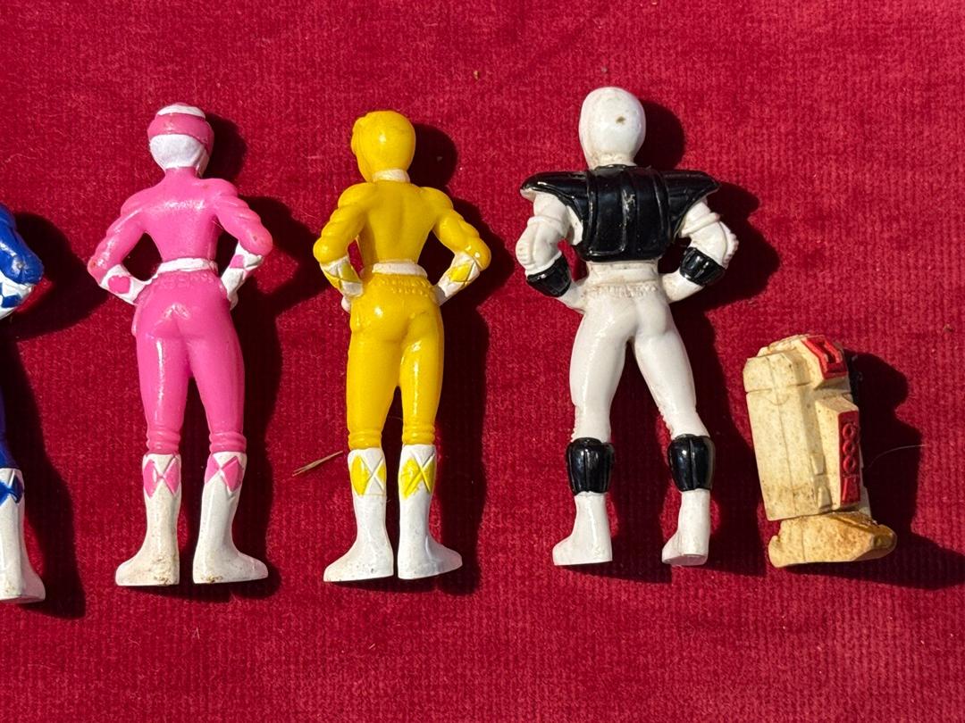 Lot figurines Power Rangers vintage Saban Bandai