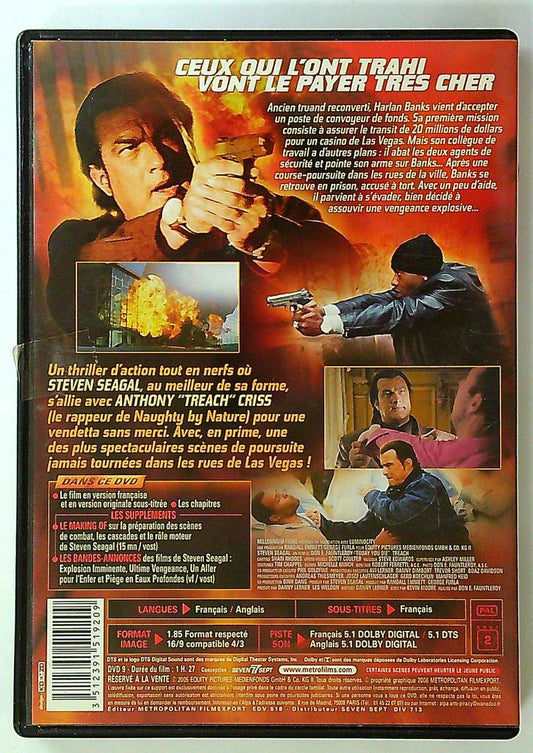 Dvd Today You Die Double Riposte Steven Seagal