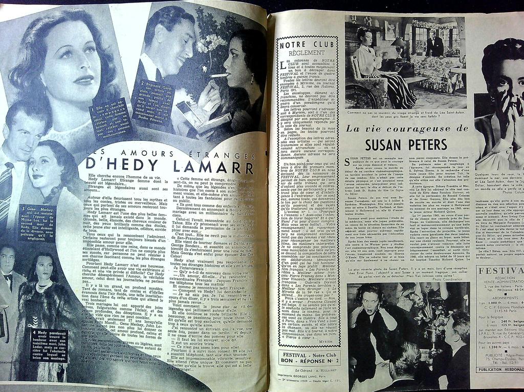 Magazine Festival – N°2 – Memorabilia – Cinéma vintage