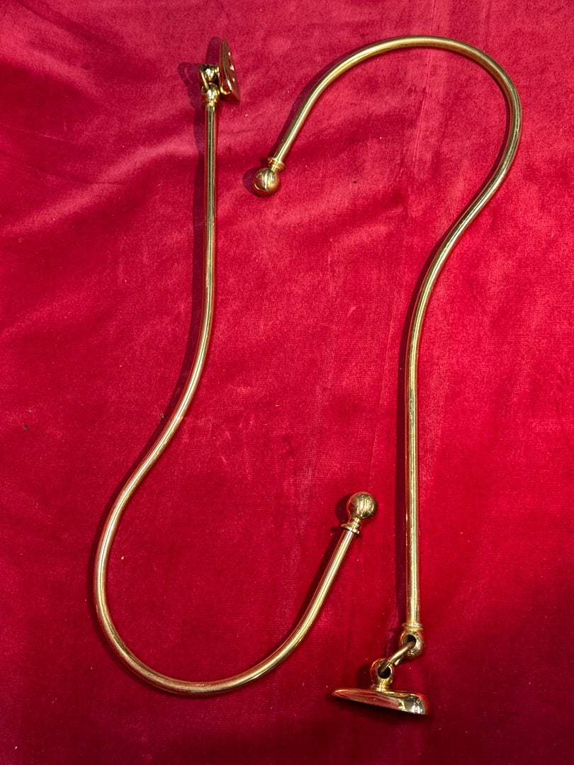 Embrasse de rideaux en laiton doré