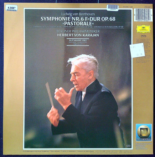 Disque vinyle – Beethoven Karajan – Musique classique – Symphonie Pastorale