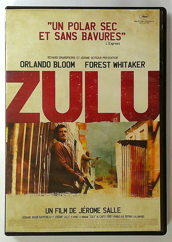 Dvd Zulu film Jérôme Salle Orlando Bloom Forest Whitaker