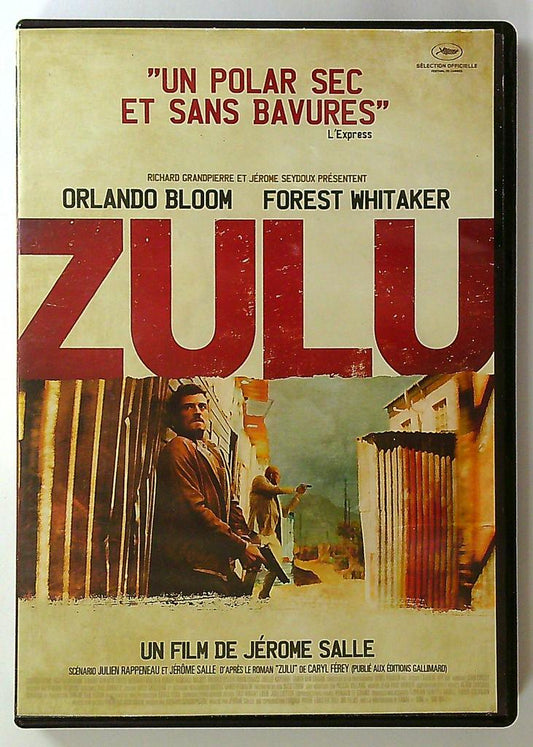Dvd Zulu film Jérôme Salle Orlando Bloom Forest Whitaker