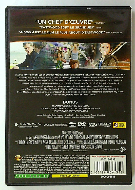 dvd Film Au-delà Clint Eastwood Matt Damon