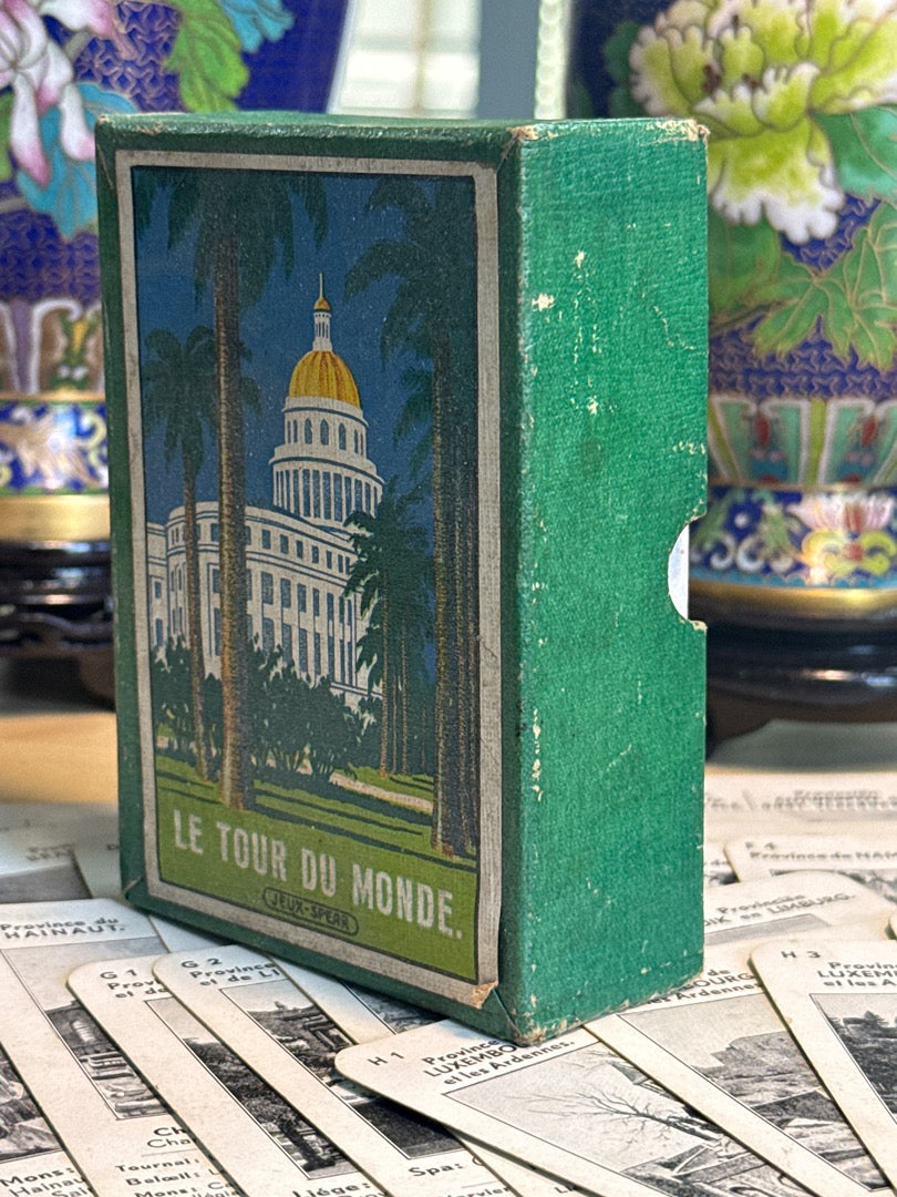 Jeu De Cartes – Jeux Spear – Jouet – Le Tour Du Monde Vintage 7 familles